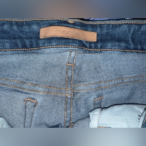 Joe's Jeans MidRIse Ankle Distressed Skinny Jeans/ size 31 - Picture 3 of 4